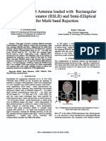 Elliptical UWB Antenna Loaded With Rectangular Split Loop Resonator (RSLR) and Semi-Elliptical Slot For Multi Band Rejection