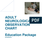 Adult Neurological Observation Chart Education Package