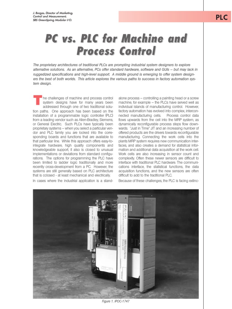 ... Array - plc programmable logic controller personal computers rh scribd  ...