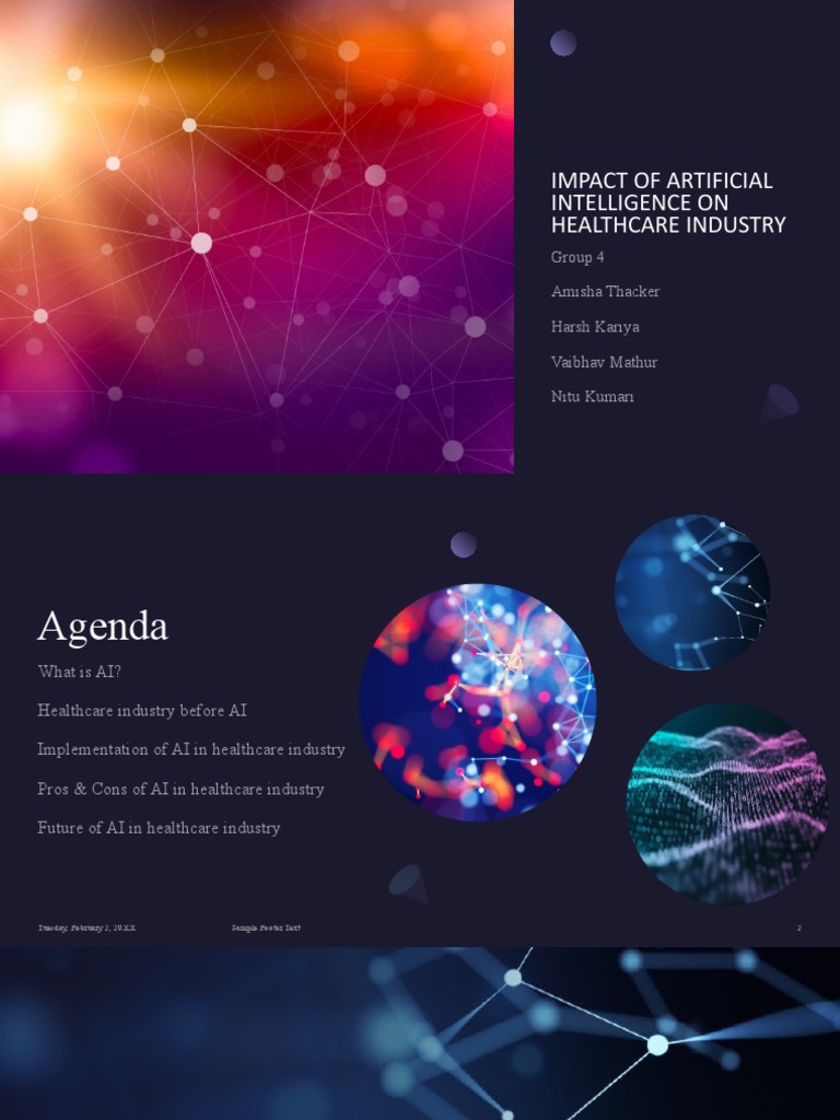 AI in Healthcare GROUP4 | PDF | Artificial Intelligence | Intelligence ...
