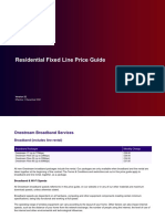 Onestream Residential Price Guide v22