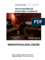 Manual - Pré Masterização com Sound Forge 9 e Plugins VST - ArtMaia