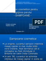Produse Cosmetice Pentru Ingrijirea Parului - Sampoane