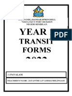 Year 1 Pavalam Transit Forms