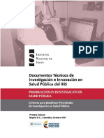 Base ,Ayuda Priorizacion en Investigacion en Salud Publica 03-08-2017