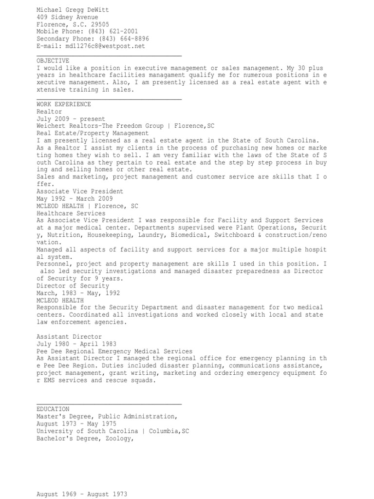 Director or Manager | PDF | Property Management | Real Estate Broker