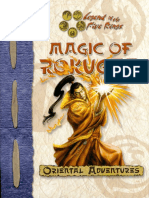 Oriental Adventures - Magic of Rokugan