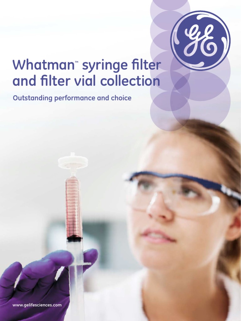 Whatman Syringe Filters and Filter Vials PDF Filtration High