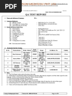 Qa Test Format X Ray