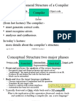 Lecture 2: General Structure of A Compiler