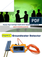 Analysis of Profile Map - PQWT Water Detector