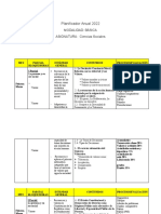 Plan Anual de Octavo CCSS