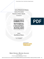 Direito Notarial e Registral Avançado - Consuelo Yatsuda - 2014