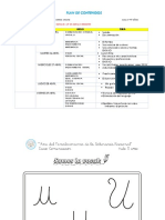 Plan de Contenidos V Semana