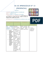 Actividad de Aprendizaje Semana 5