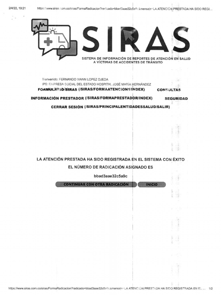 SIRAS PDF