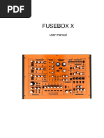 Fusebox X: User Manual