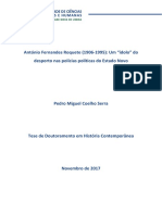 António Fernandes Roquete: Um 'ídolo' do desporto e polícia política