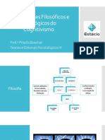 Antecedentes Filosóficos e Psicológicos Do Cognitivismo