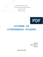 Sistema de coordenadas polares y tipos de gráficos