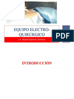 1) Equipo Electro Quirúrgico