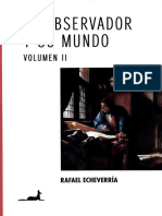 El Observador y Su Mundo - Volumen II - (Rafael Echeverría)
