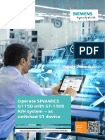 Operate SINAMICS G115D With S7-1500 R/H System - As Switched S1 Device