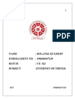 Iot Tutorial 4 Kuldeep Solanki K3