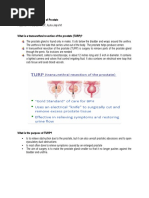 Transurethral Resection of Prostate