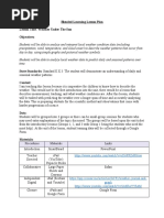 3rd Grade Lesson Plan - Weather | PDF | Lesson Plan | Science