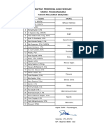 Daftar Pemerisa Ujian Sekolah