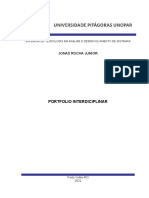 Portfólio interdisciplinar de análise e desenvolvimento de sistemas