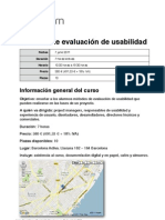 Curso BCN Métodos de Evaluación de Usabilidad