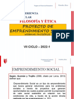Proyecto de Emprendimiento Social