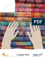 Inclusión Social Migrantes Peru