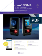 MorphoAccess SIGMA Lite Series - Brochure - English