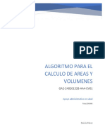 Algoritmo para El Calculo de Areas Y Volumenes: GA2-240201528-AA4-EV01