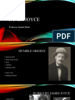 James Joyce Lesson