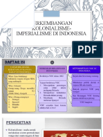 Perkembangan Kolonialisme-Imperialisme Di Indonesia