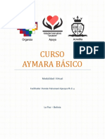 Presentacion Curso de AYMARA 2021 2 2
