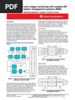 Simplify Current and Voltage Monitoring With Isolated SPI