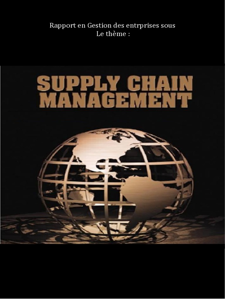 Gestion de la Supply Chain (SCM) | PDF | Logistique | Gestion de la ...