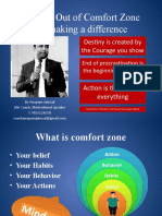 Moving Out of Comfort Zone by Anupam Jaiswal