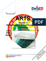 Quarter 3 Media-Based Arts and Design in The Philippines LAS 4: Print Media