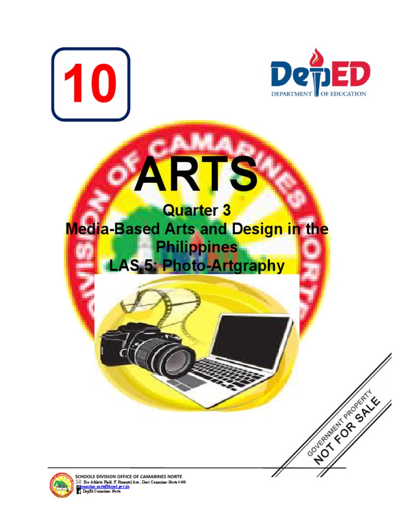 Quarter 3 MediaBased Arts and Design in The Philippines LAS 5 Photo