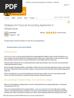 Database For Financial Accounting Application II - Infrastructure - CodeProject