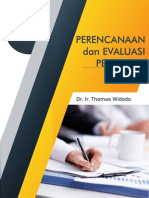 Perencanaan Dan Evaluasi Pelatihan