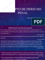 Derecho penal: definiciones y conceptos clave