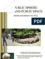Public Sphere and Public Space Jurgen Habermas