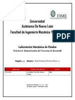 Laboratorio Mecánica de Fluidos: Universidad Autónoma de Nuevo León Facultad de Ingeniería Mecánica Y Eléctrica